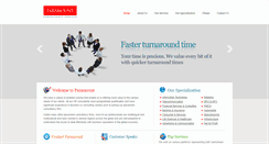 Desktop Screenshot of paramountjobs.in